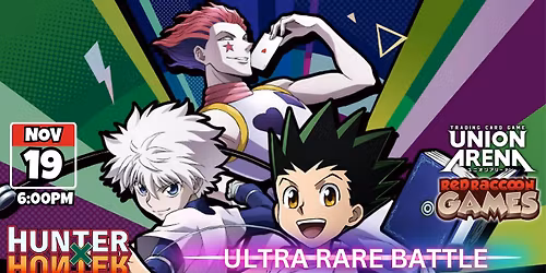 Union Arena Hunter x Hunter Ultra Rare Battle