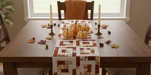\ud83c\udf41 Fall Table Runner Class at S.K. Quilts Studio! \ud83c\udf41