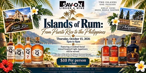 Islands of Rum:  From Puerto Rico to the Philippines