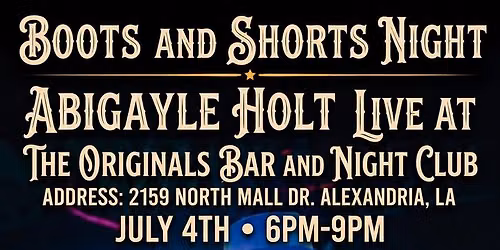 Abigayle Holt Live