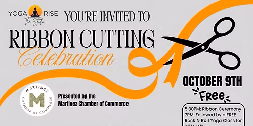 Ribbon Cutting\/Yoga Rise The Studio