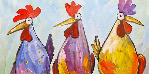 CHIRK Paint Night - Cluckers Club