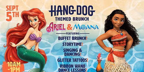 Brunch with Ariel & Moana!