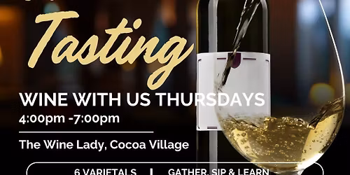 Wine with Us : Sip & Learn Thursdays