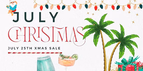 Christmas in July Half Off Sale!