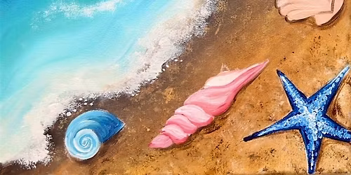 Seashell paint and sip at The Vineyard at Hershey