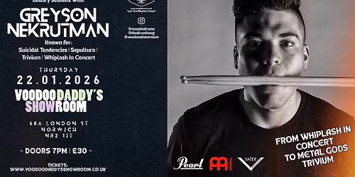 Greyson Nekrutman | The Drum Hang: January Sessions