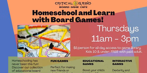 Homeschool Gaming Meetup
