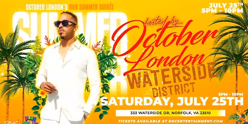 October London's Summer Soir\u00e9e - Hosted by OCTOBER LONDON