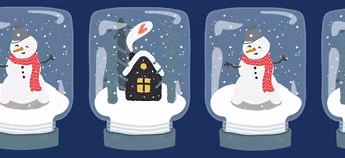 Winter in a Jar - Crea manualidades invernales