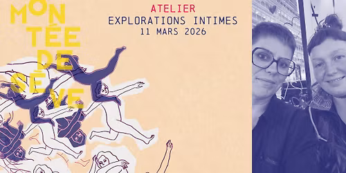 Atelier Explorations Intimes : Laboratoire