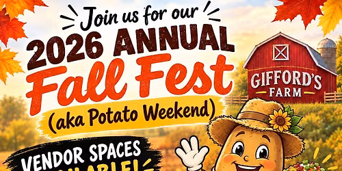 Gifford's Farm 2026 Annual Fall Fest
