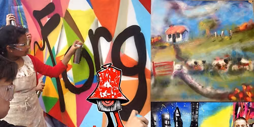 GRAFFITI ART CLASS. 11am-1pm MONDAY 24th AUGUST 2026