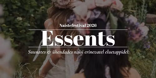 Naistefestival 2026 "Essents"