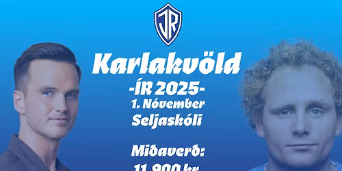 Karlakv\u00f6ld \u00cdR 2025!