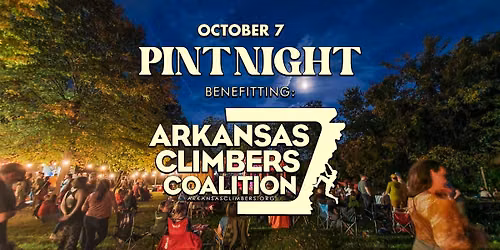 Pint Night with Arkansas Climbers Coalition