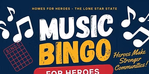 Music Bingo For Heroes