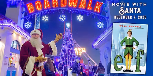 Boardwalk Winter Wonderland: Movie with Santa