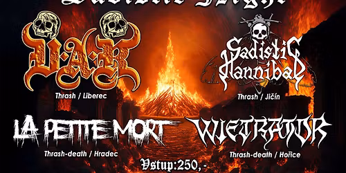 Sadistic Night - V.A.R., SH, LPM, Wietrator
