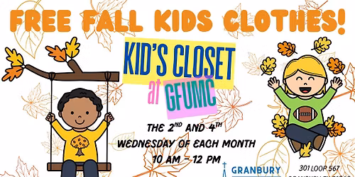 Kid's Clothing Closet