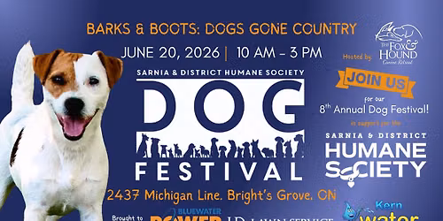 2026 Dog Festival : Dogs Gone Country
