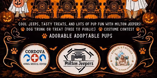 Dog Trunk or Treat & Adoption Event 
