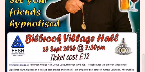 Simon Sez Comedy Hypnotist