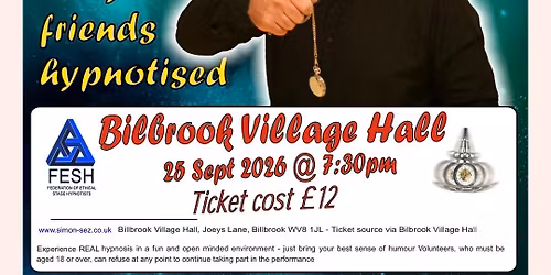 Simon Sez Comedy Hypnotist