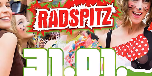 GLEISGAUDI Fasching in der Pakethalle mit RADSPITZ