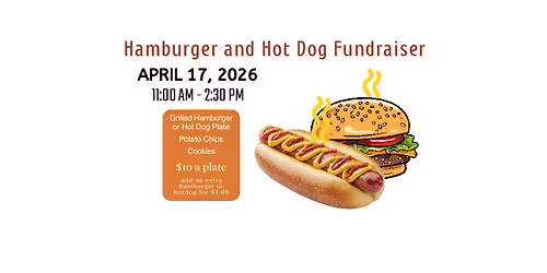 Hamburger\/Hotdog Fundraiser!
