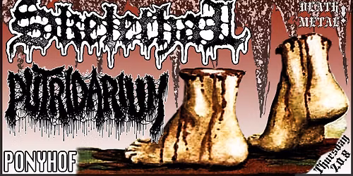 Skelethal + Putridarium | Ponyhof Club Frankfurt 