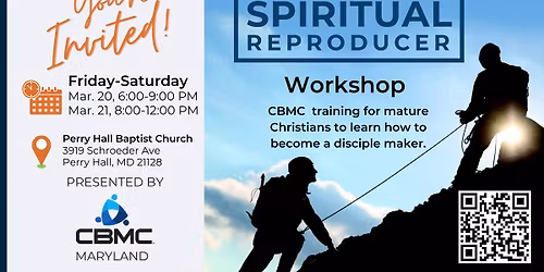 Becoming A Spiritual Reproducer Workshop