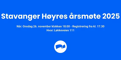 Stavanger H\u00f8yres \u00e5rsm\u00f8te 2025