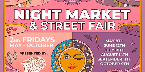 NIGHT MARKET & Street Fair (Monthly) \ud83c\udf19 - Spokane 2026