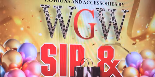 SIP and SHOP the holidays 