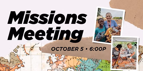 Missions Meeting
