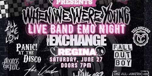 When We Were Young - Live Band Emo Night ft Aurelia - June 27
