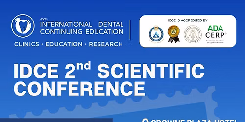 IDCE 2nd Scientific Conference ft. Dr Joseph kan and Dr Ahmed Aboulfettouh