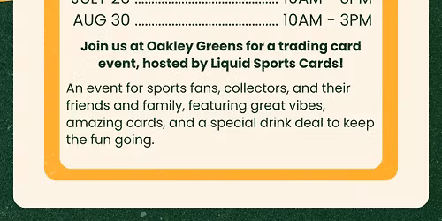 Oakley Greens Card Party