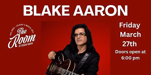 Blake Aaron Returns to The Room