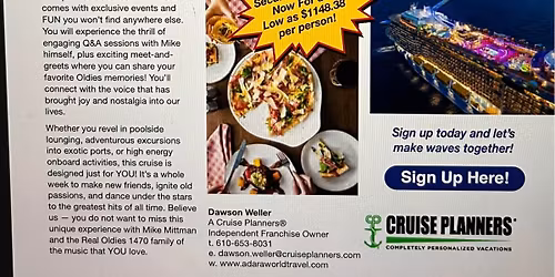 Oldies Cruise with Mike Mittman