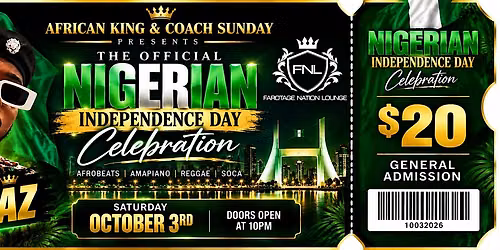 The official Nigeria Independence Day Celebration in Raleigh, NC