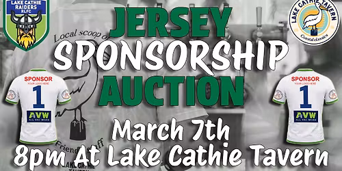 2026 Jersey Sponsorship Auction