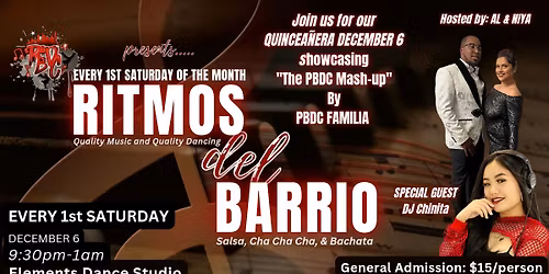 Ritmos Del Barrio: PBDC QUINCEA\u00d1ERA Ft. PBDC FAMILIA
