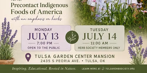 Tulsa Herb Society guest speaker, Loretta Oden