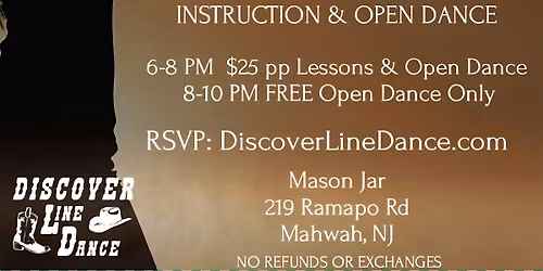 Line Dancing Night at Mason Jar