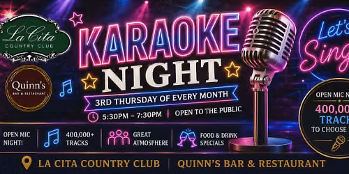 SCEE- Nightlife presents Karaoke Night at La Cita