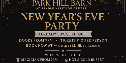 \ud83c\udf89 New Year\u2019s Eve Celebration at Park Hill Barn \ud83c\udf89