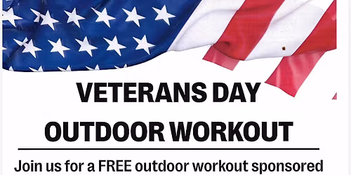 FREE Veterans Day workout 