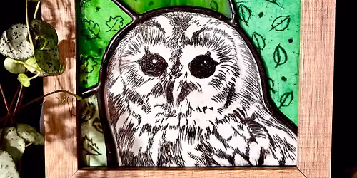 Owl Printmaking and Glass Workshop